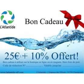 BON CADEAU 25€ BON CADEAU 25€