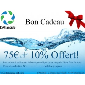 BON CADEAU 75€ BON CADEAU 75€