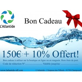 BON CADEAU 150€ BON CADEAU 150€