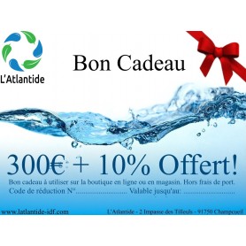 BON CADEAU 300€ BON CADEAU 300€