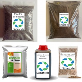 Pack d'engrais naturels pour 500 litres de TCO