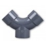 Raccord PVC en courbe
 Diamètre-Ø 50