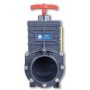 Vanne guillotine pour bassin, piscine et plomberie.