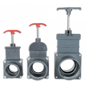 Vanne guillotine Praher pour bassin Praher Vanne guillotine pour bassin, piscine et plomberie.