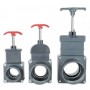 Vanne guillotine pour bassin, piscine et plomberie.