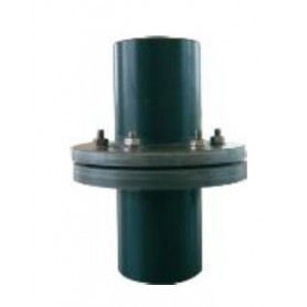 Traversée de paroi double Pro avec bride Ø110 img01