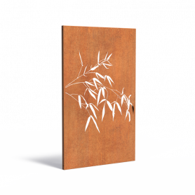 Brise vue Naturel en acier Corten N°09