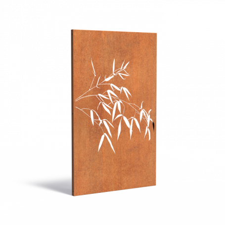 Brise vue Naturel en acier Corten N°09