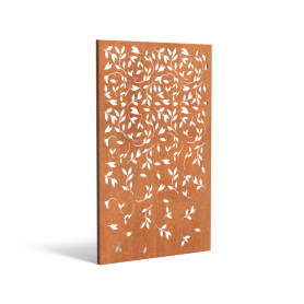 Brise vue Naturel en acier Corten N°11
