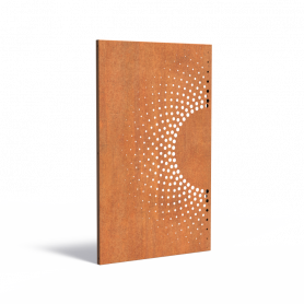 Brise vue Abstrait en acier Corten N°02