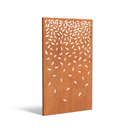 Brise vue Abstrait en acier Corten N°06