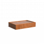 Bassin en acier Corten