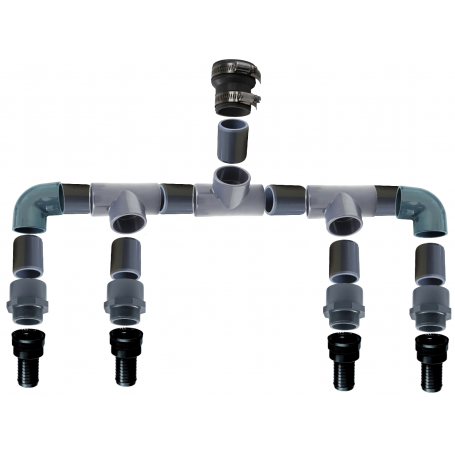 Kit connexion Soufflante 60m3 aux diffuseurs lestés