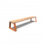 Banc Mio en acier Corten 01