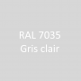 Jardinière en Aluminium Gris Clair RAL7035