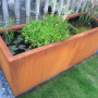 Bassin en acier Corten