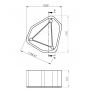 Jardinière Shape en Polyester