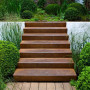 Escaliers 16 marches en acier Corten