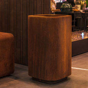 Jardinière ROHIN en acier Corten