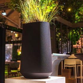 Jardinière VOLUPTISSE en acier Corten