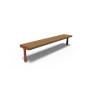 Banc en acier Corten modèle Gro