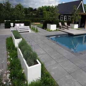 Jardinière en Aluminium couleurs non standards