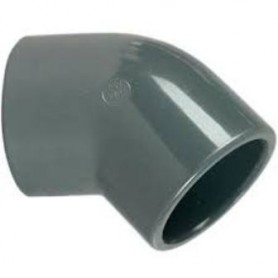 Coude PVC-U 45° D200 Coude en PVC 45°