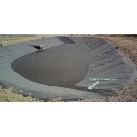 Echelle à rongeurs 40 cm X 25 m plus sac de lestage