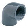 Coude fileté PVC Femelle