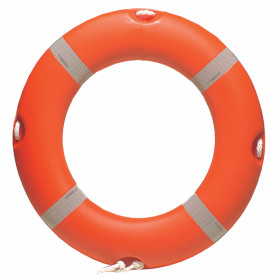 Bouée couronne 75 cm avec corde de 20 m et support